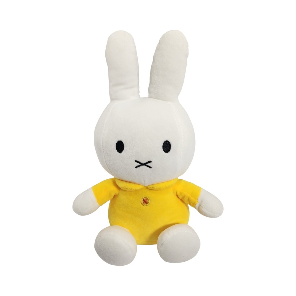 Miffy Plush Yellow Shirt Stuffed Animal Toy Huggable Soft‎ Bunny